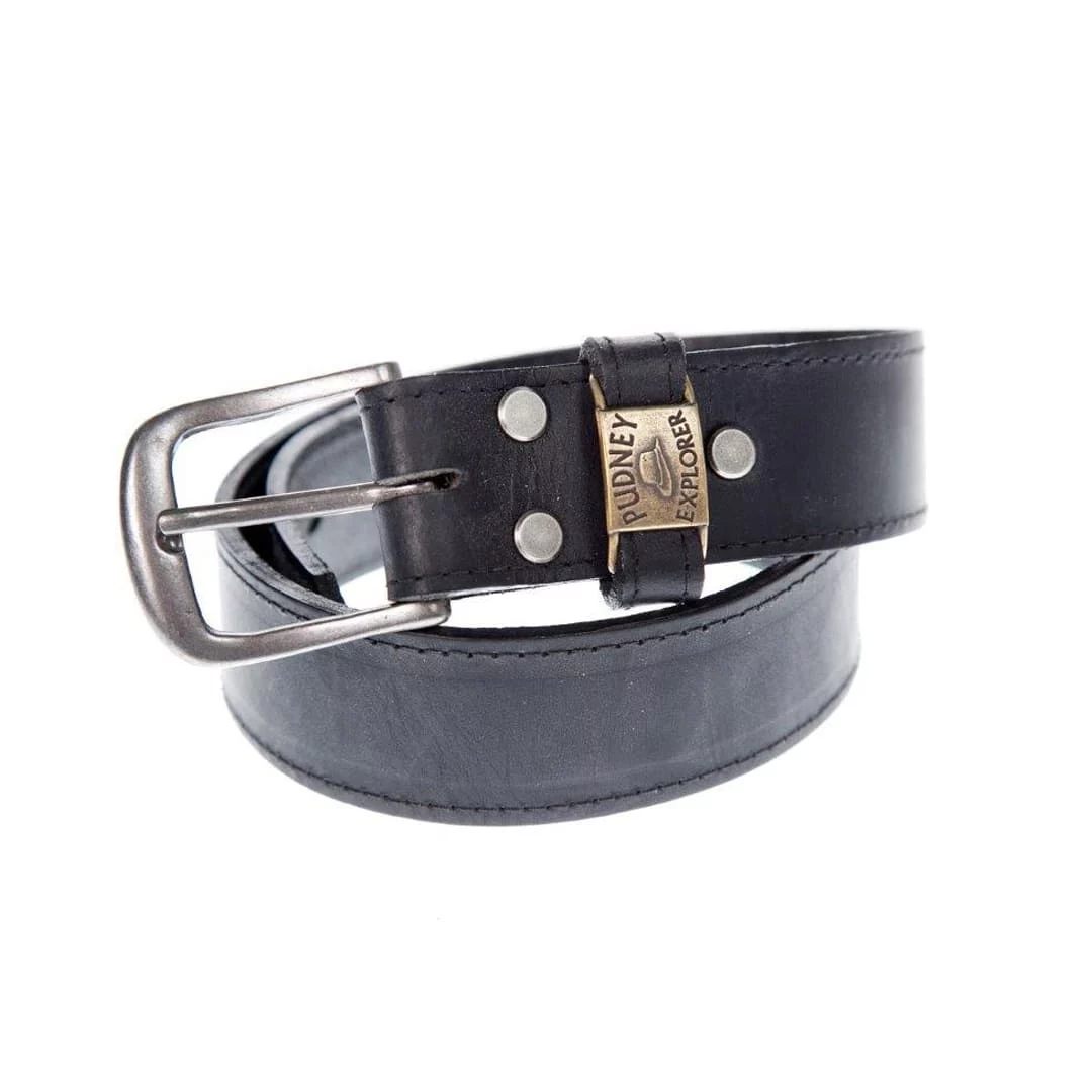 Black Leather Belt